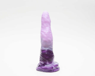 Stranger Things 8 the Demogorgon dildo in side profile. All of our sex toys are made from 100% platinum cure silicone.